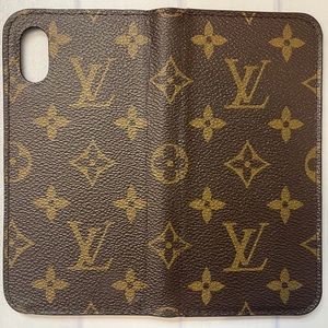 Authentic Louis Vuitton iPhone X & XS Folio